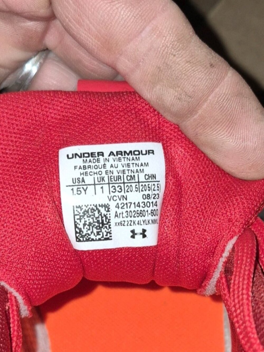 Under armour baseball cleats
